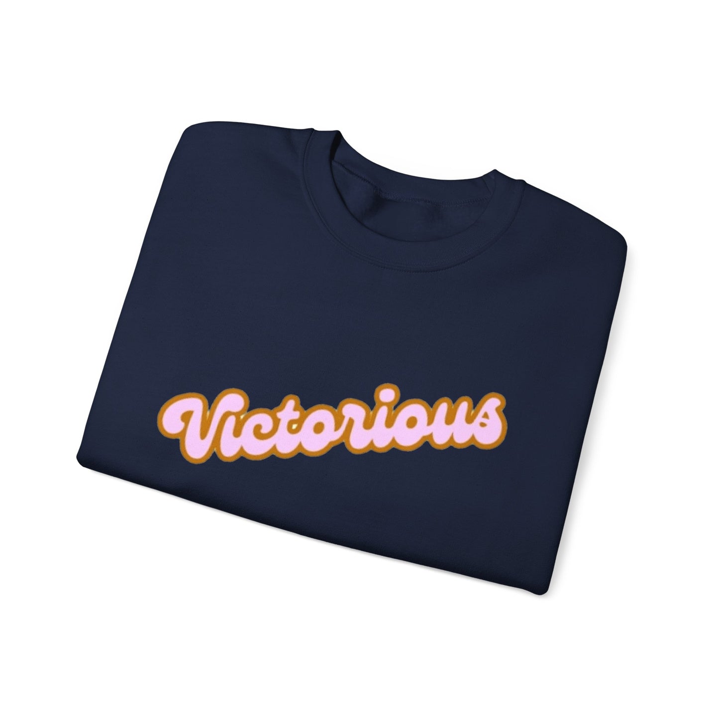 Victorious Crewneck Sweatshirt - Retro Script Pullover
