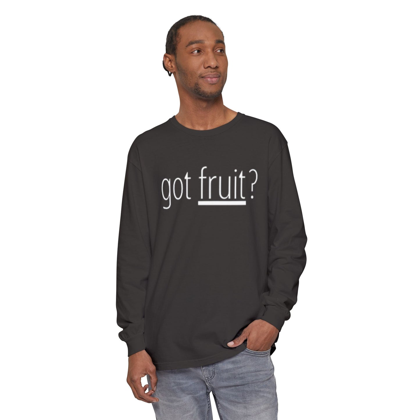 Got Fruit? Long Sleeve Tee — Fruit of the Spirit Christian Shirt