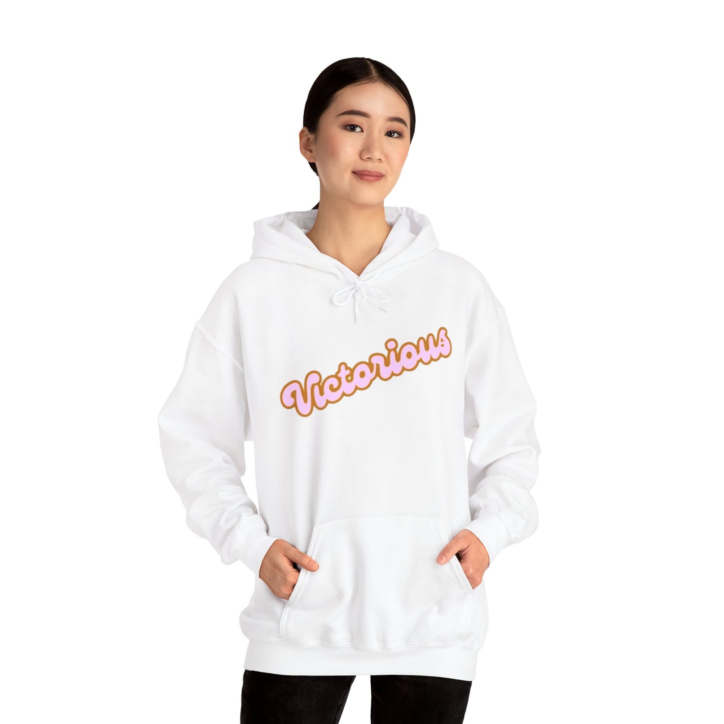 Victorious Hoodie — Inspirational Victory Graphic Hoodie