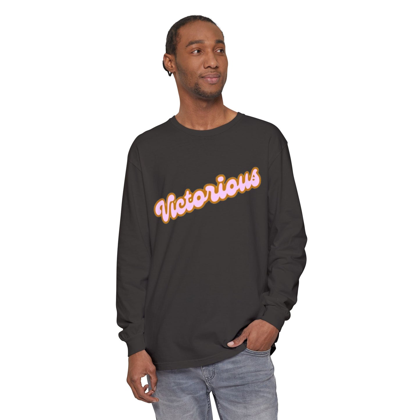 Victorious Long Sleeve Tee — Victory Graphic Long Sleeve Shirt