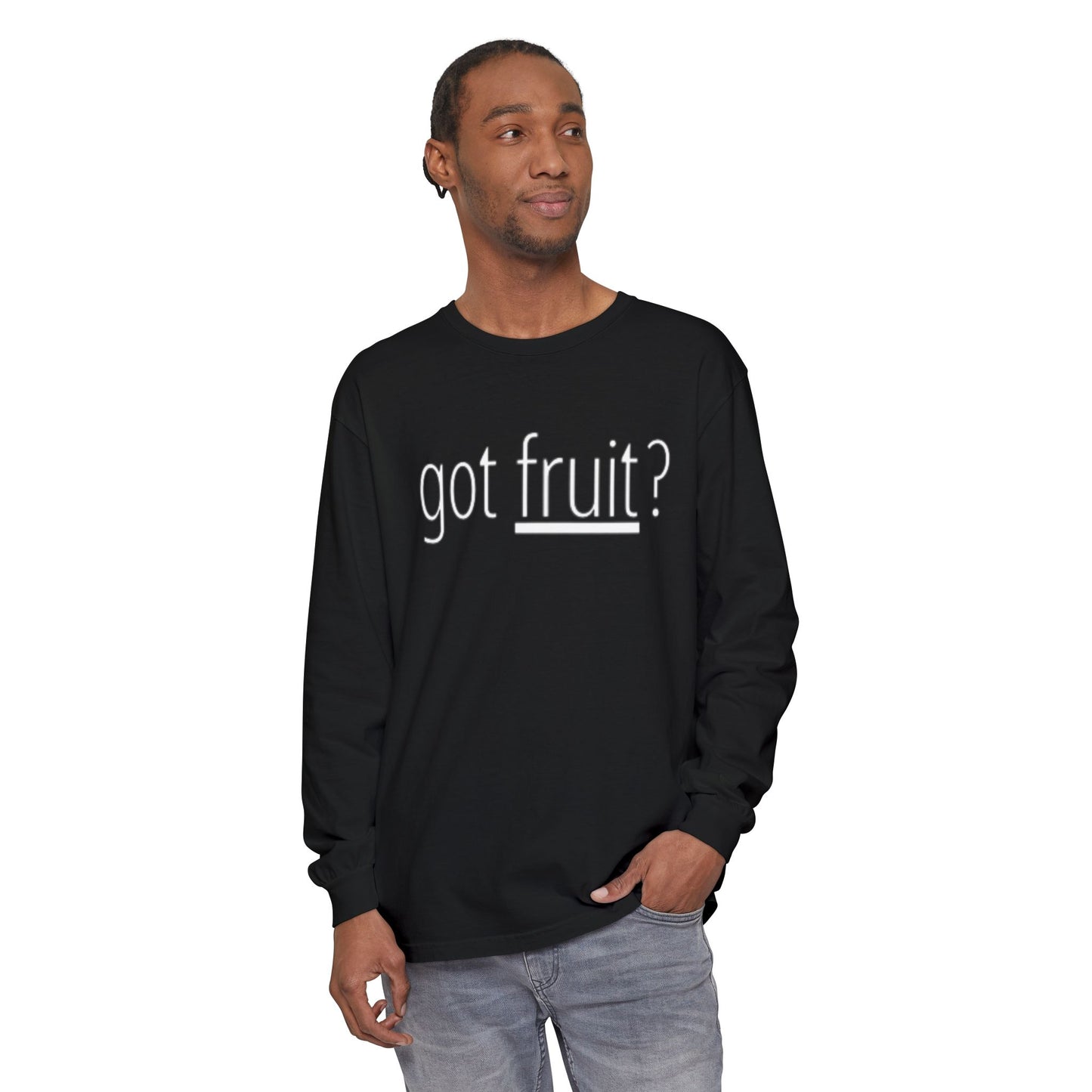 Got Fruit? Long Sleeve Tee — Fruit of the Spirit Christian Shirt