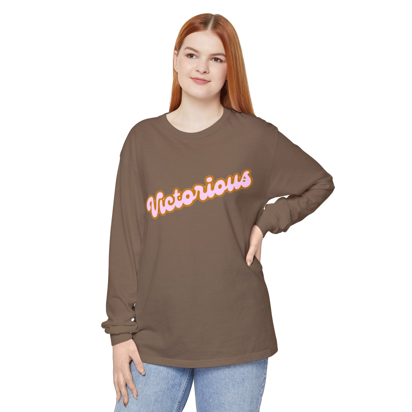 Victorious Long Sleeve Tee — Victory Graphic Long Sleeve Shirt