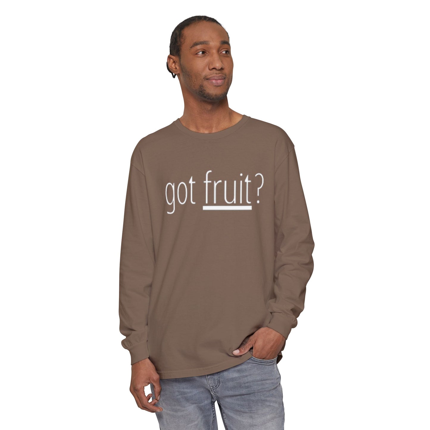 Got Fruit? Long Sleeve Tee — Fruit of the Spirit Christian Shirt