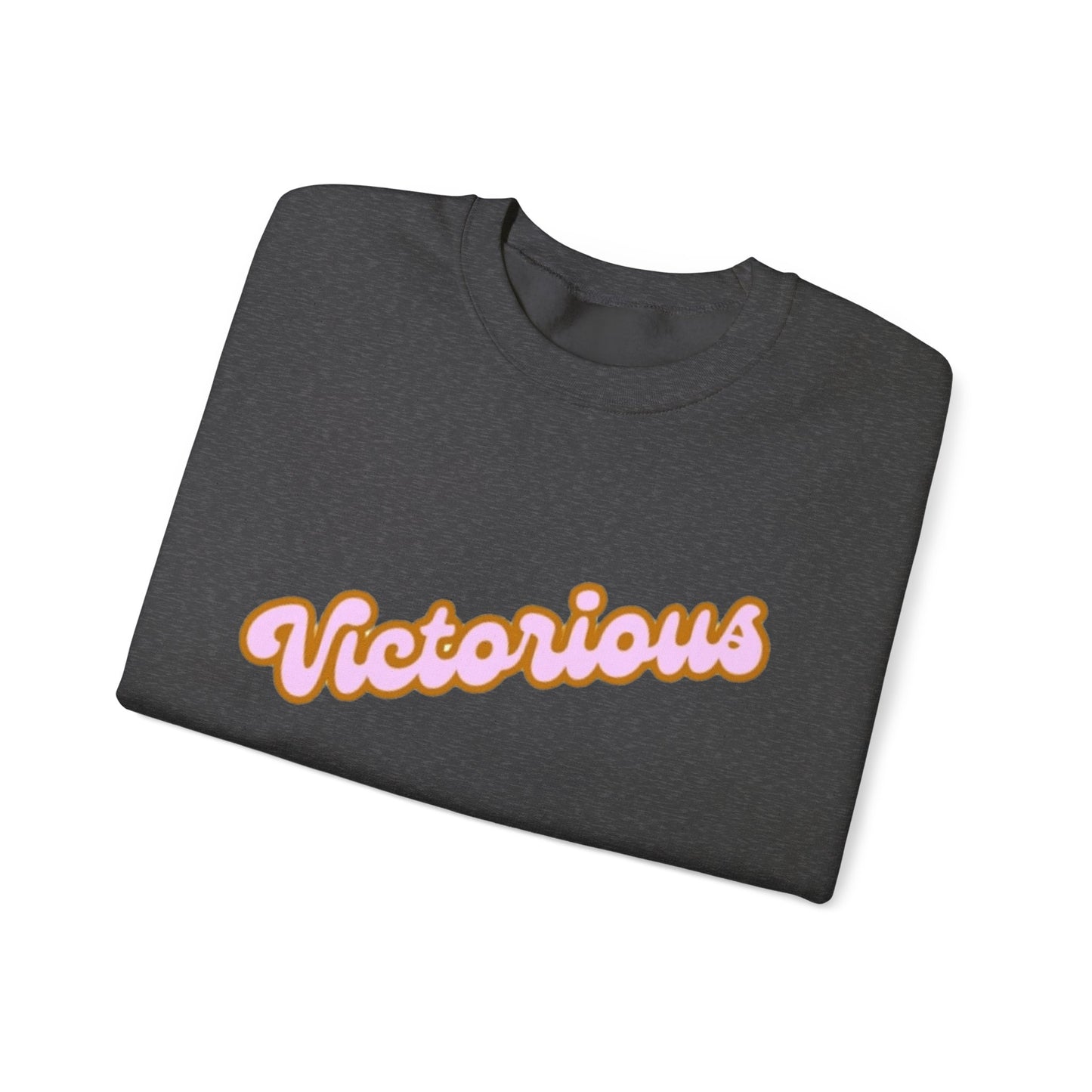 Victorious Crewneck Sweatshirt - Retro Script Pullover