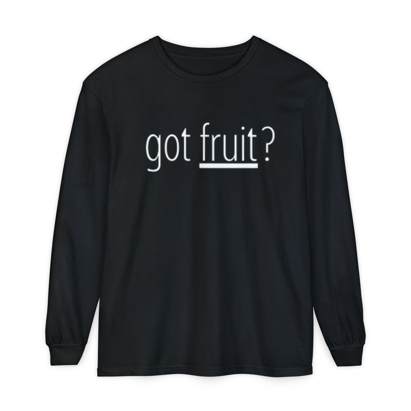 Got Fruit? Long Sleeve Tee — Fruit of the Spirit Christian Shirt