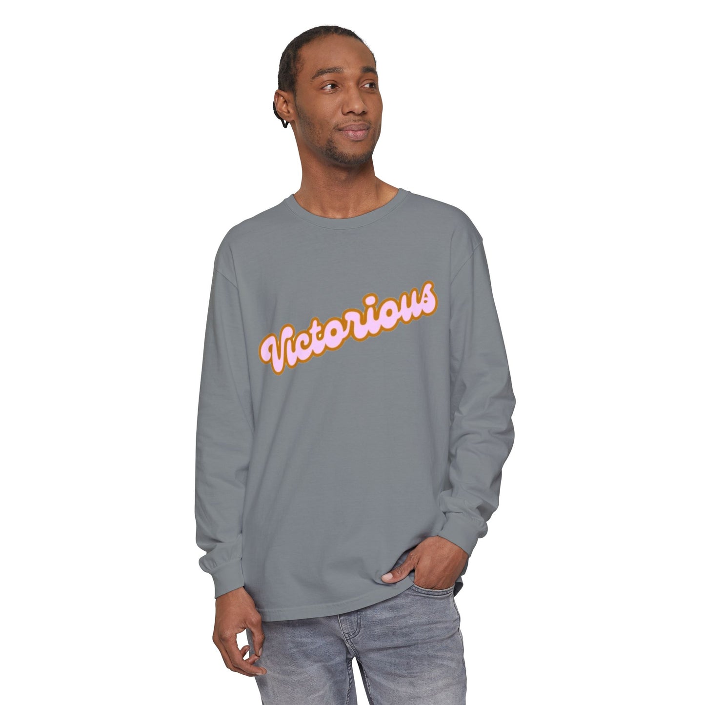 Victorious Long Sleeve Tee — Victory Graphic Long Sleeve Shirt