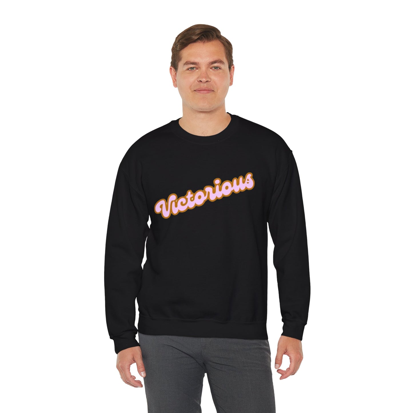 Victorious Crewneck Sweatshirt - Retro Script Pullover