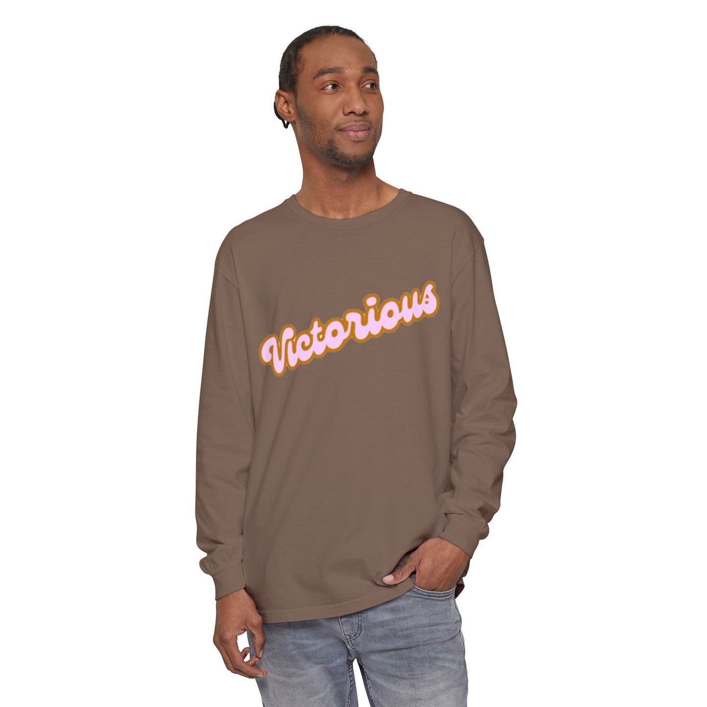 Victorious Long Sleeve Tee — Victory Graphic Long Sleeve Shirt