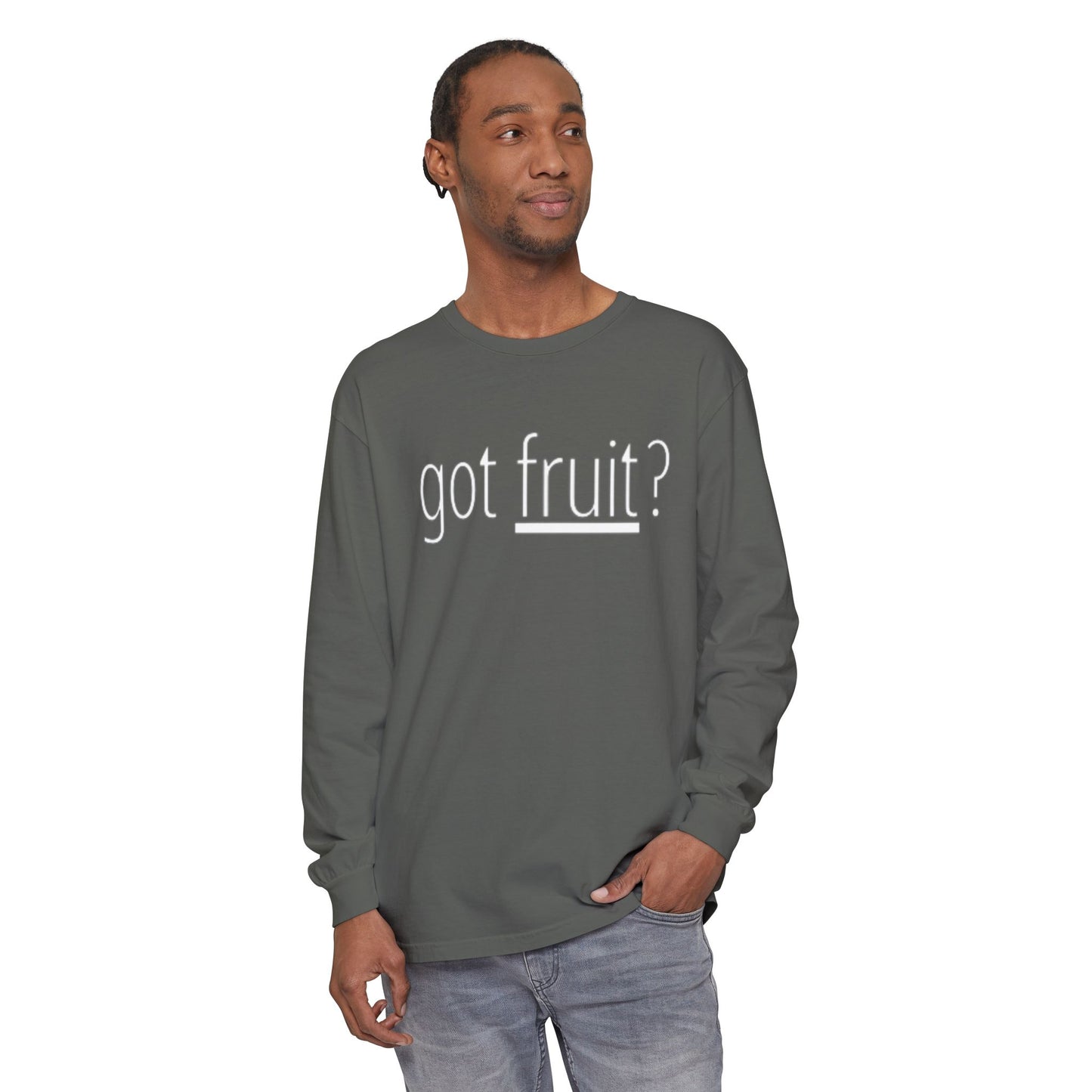 Got Fruit? Long Sleeve Tee — Fruit of the Spirit Christian Shirt