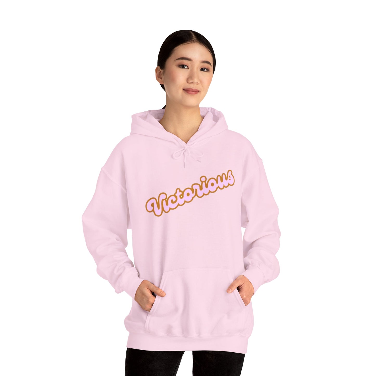 Victorious Hoodie — Inspirational Victory Graphic Hoodie