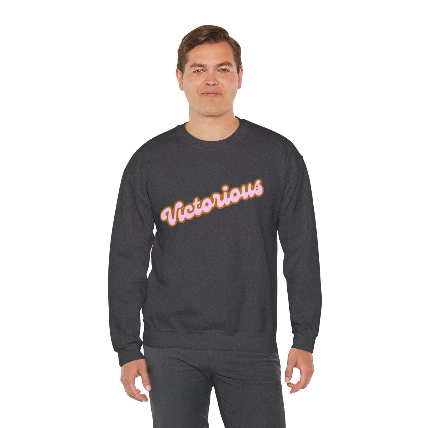 Victorious Crewneck Sweatshirt - Retro Script Pullover