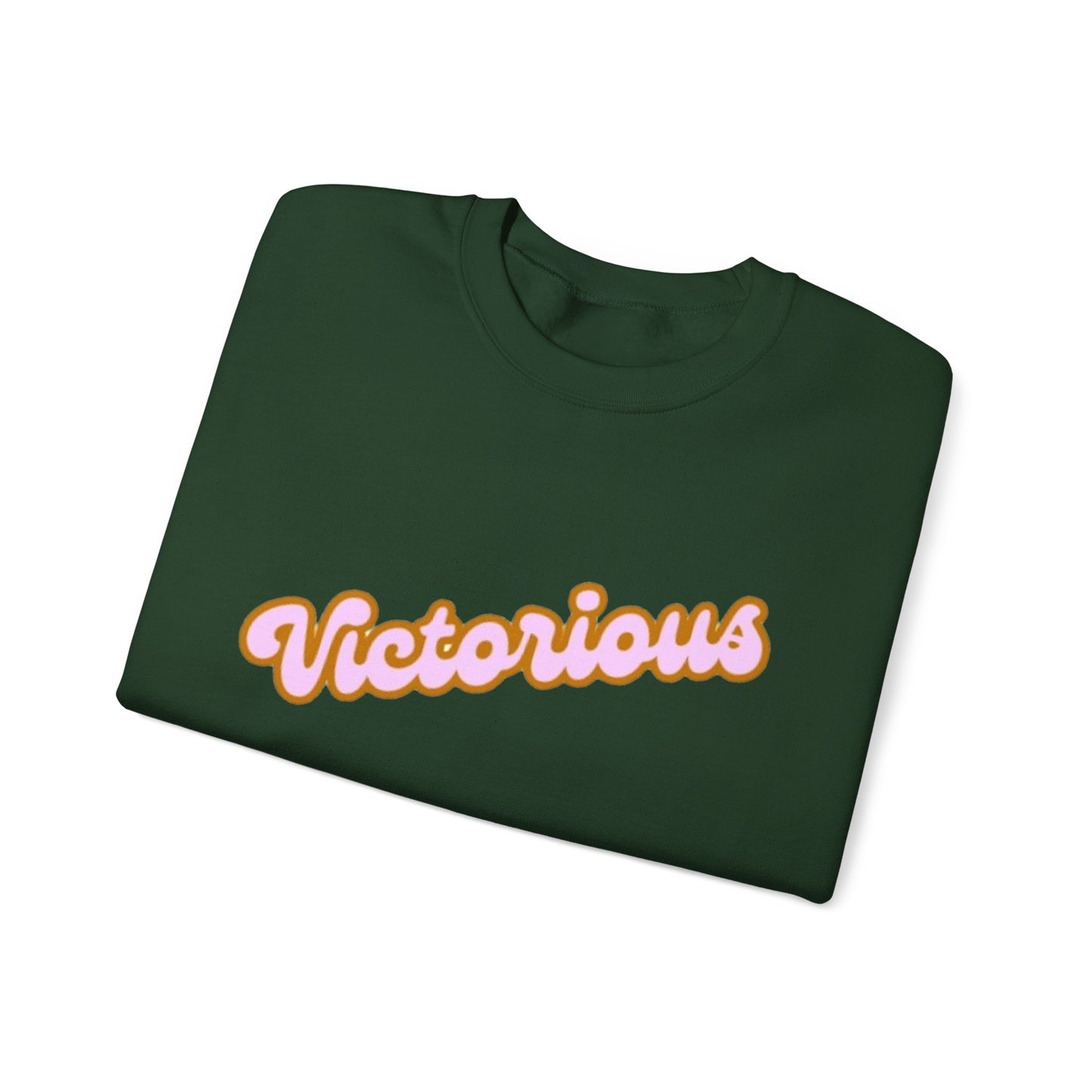 Victorious Crewneck Sweatshirt - Retro Script Pullover