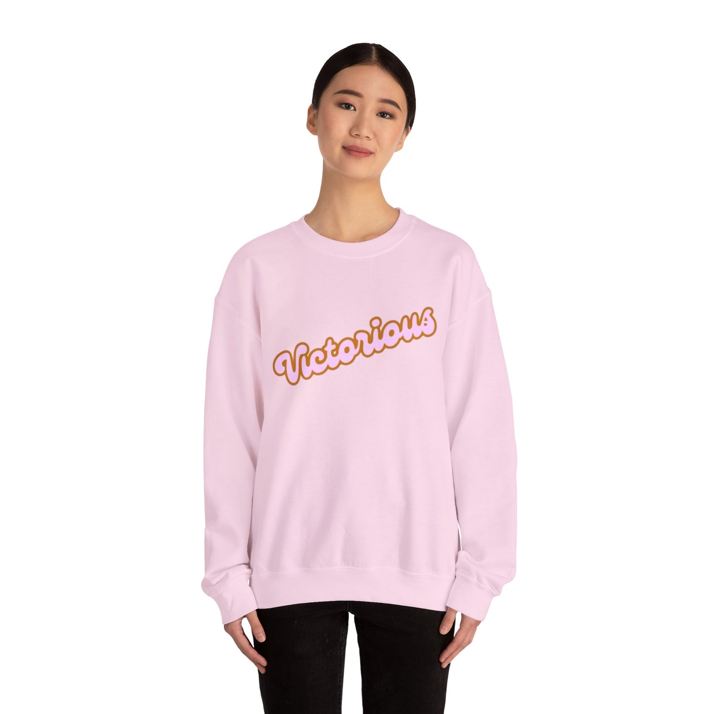 Victorious Crewneck Sweatshirt - Retro Script Pullover