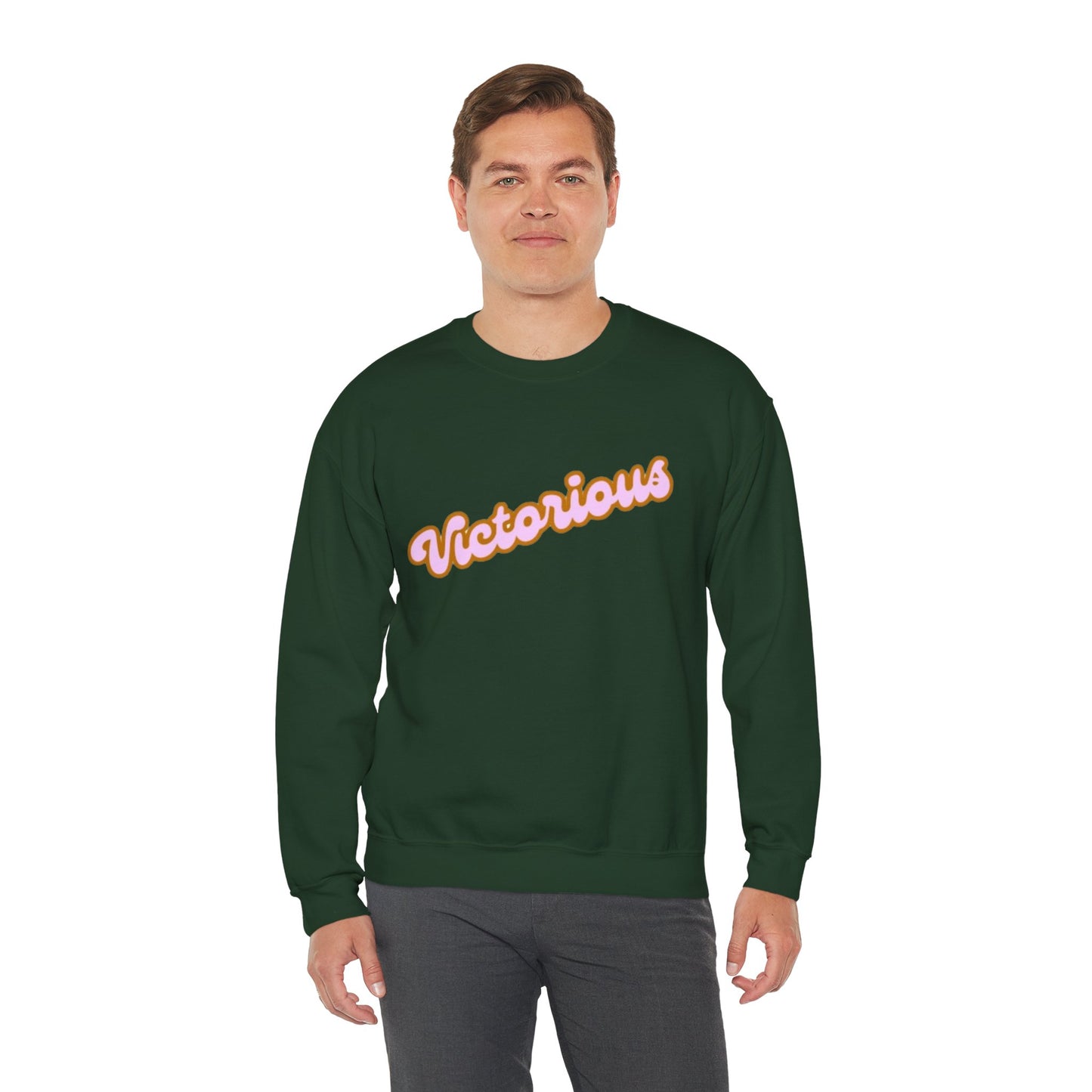 Victorious Crewneck Sweatshirt - Retro Script Pullover