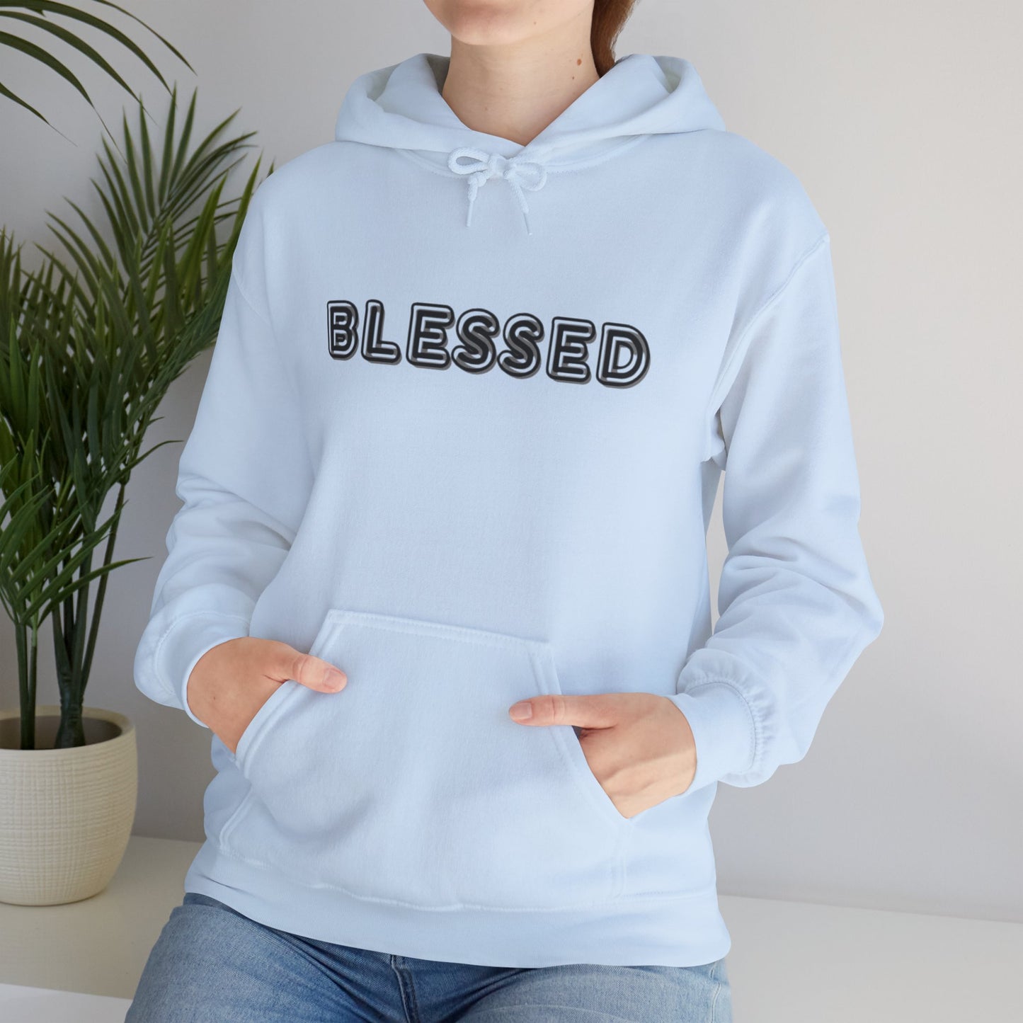 Blessed Hoodie – Religious Graphic Hoodie