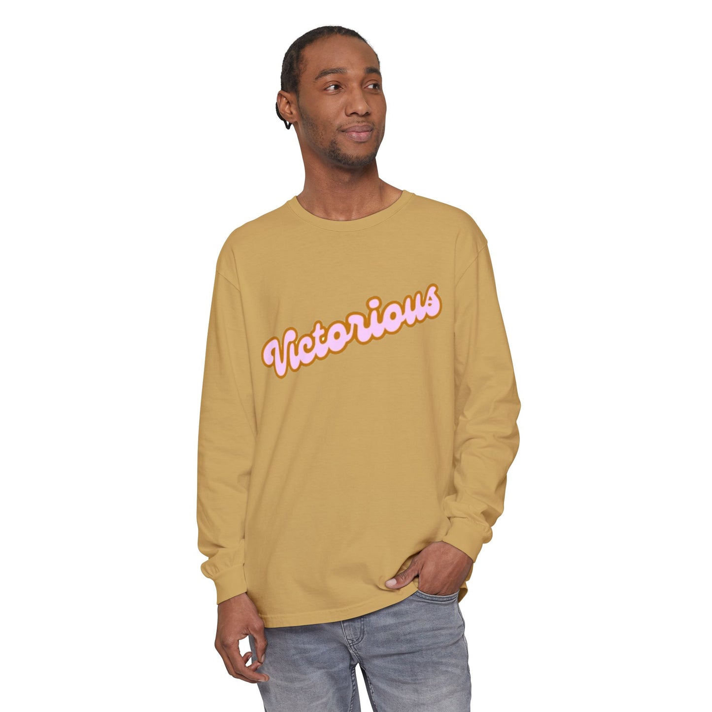 Victorious Long Sleeve Tee — Victory Graphic Long Sleeve Shirt