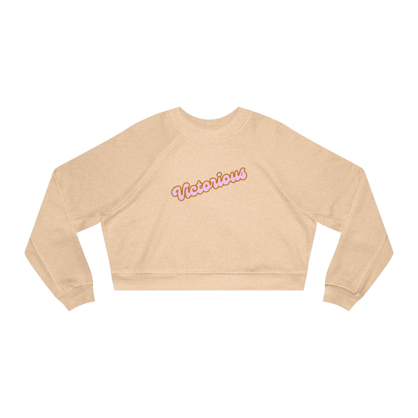Victorious Cropped Pullover — Women's Cropped Fleece Pullover