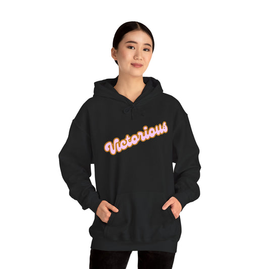 Victorious Hoodie — Inspirational Victory Graphic Hoodie