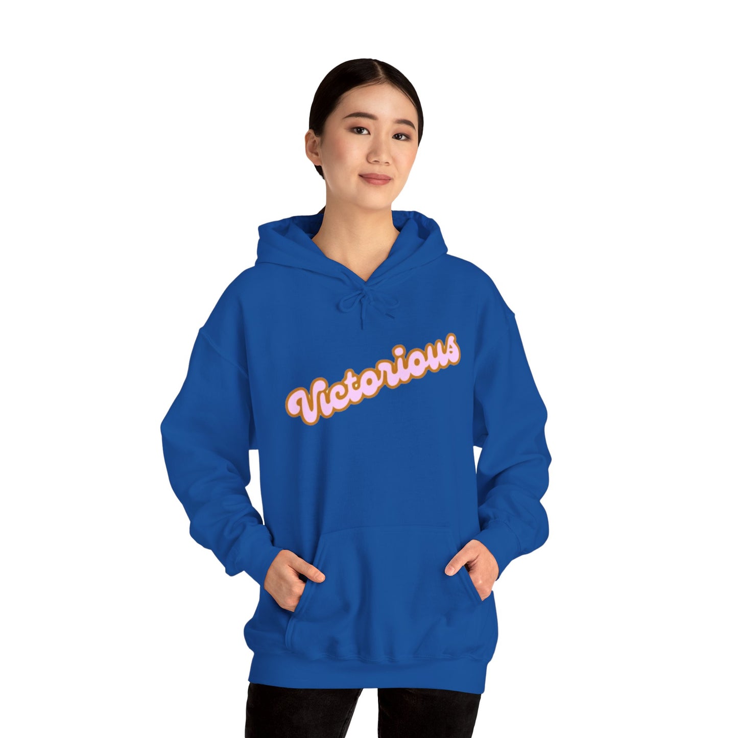 Victorious Hoodie — Inspirational Victory Graphic Hoodie