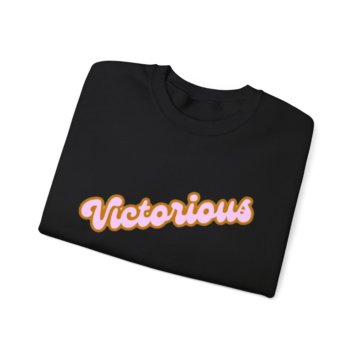 Victorious Crewneck Sweatshirt - Retro Script Pullover
