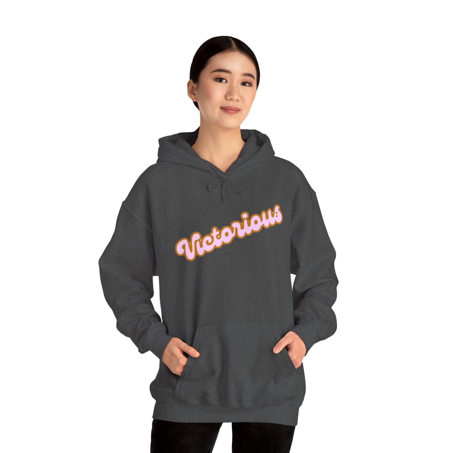 Victorious Hoodie — Inspirational Victory Graphic Hoodie