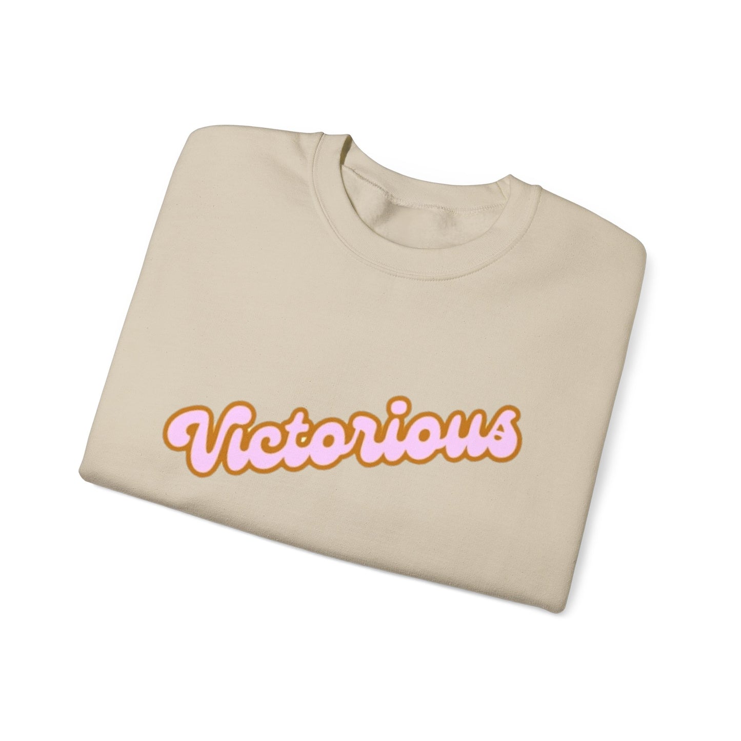 Victorious Crewneck Sweatshirt - Retro Script Pullover