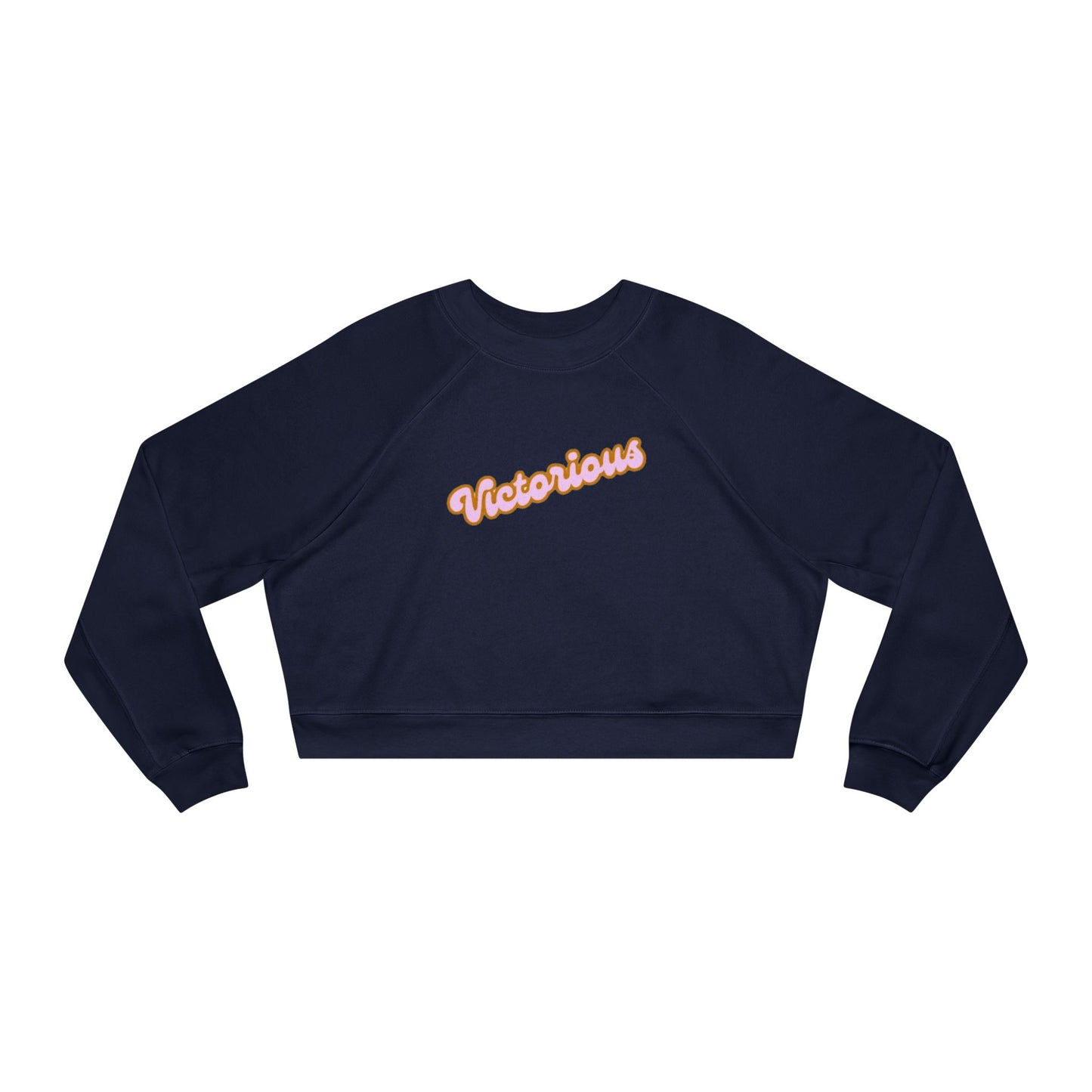 Victorious Cropped Pullover — Women's Cropped Fleece Pullover