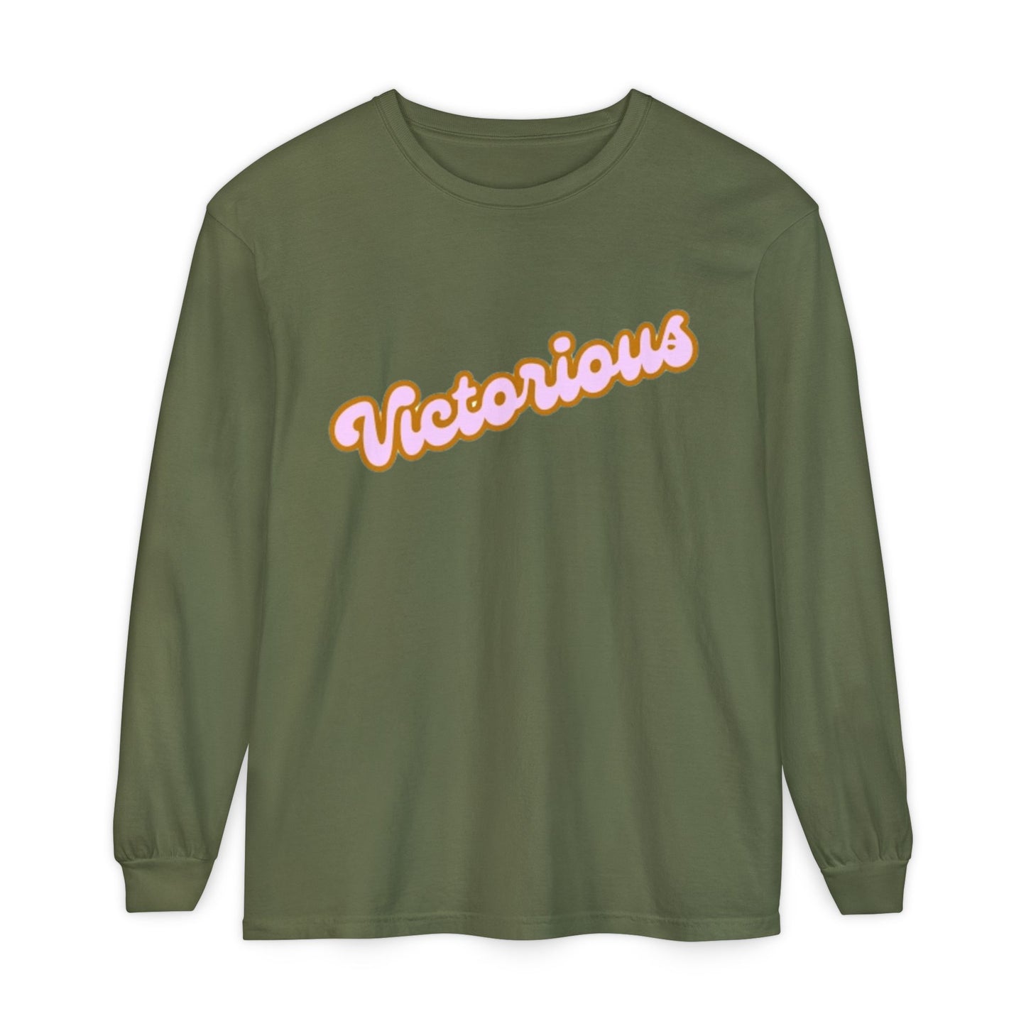 Victorious Long Sleeve Tee — Victory Graphic Long Sleeve Shirt