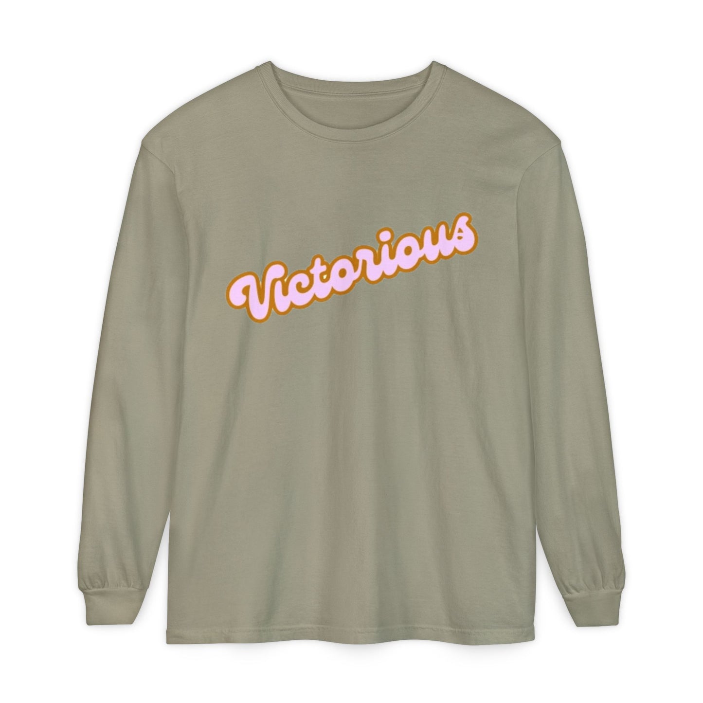 Victorious Long Sleeve Tee — Victory Graphic Long Sleeve Shirt