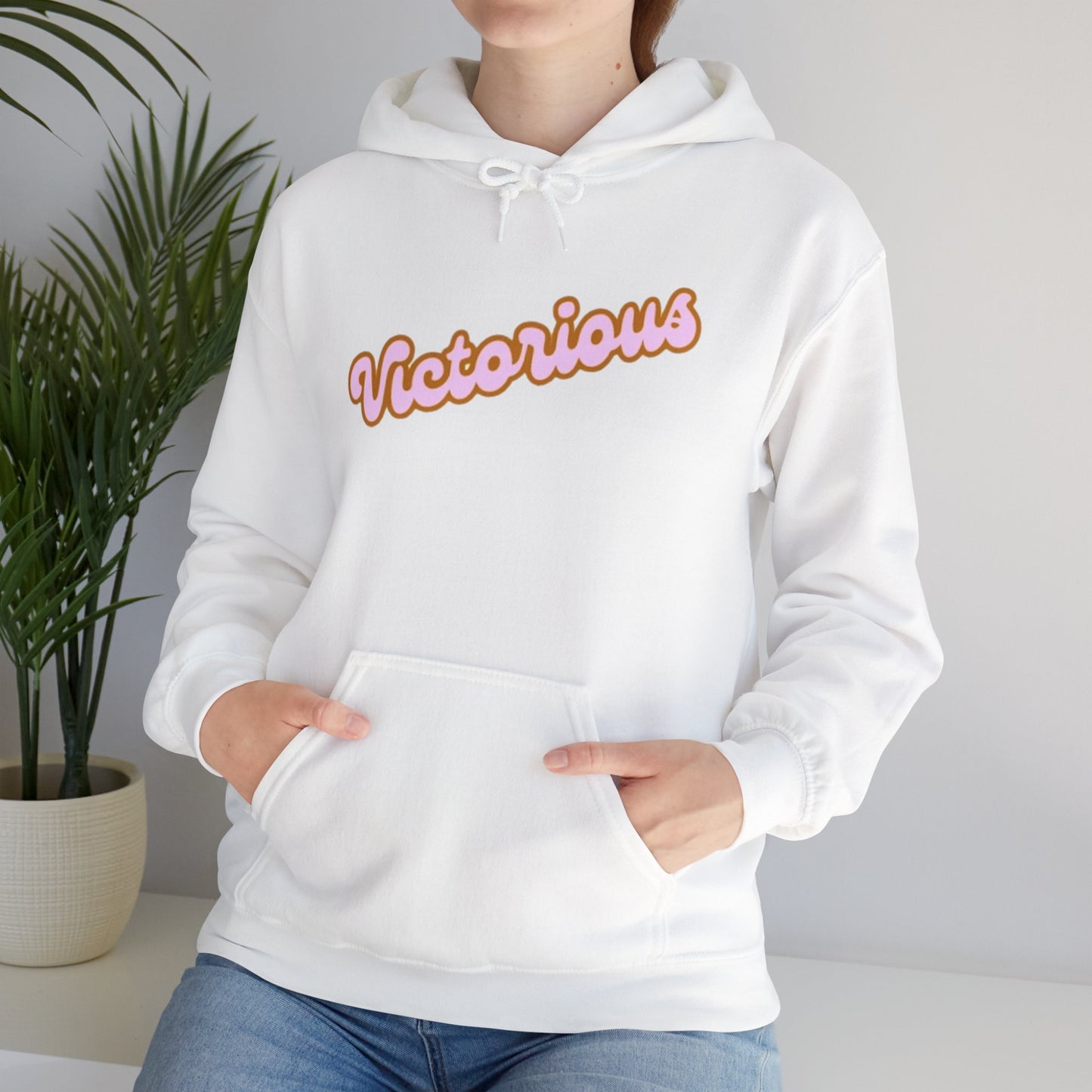 Victorious Hoodie — Inspirational Victory Graphic Hoodie