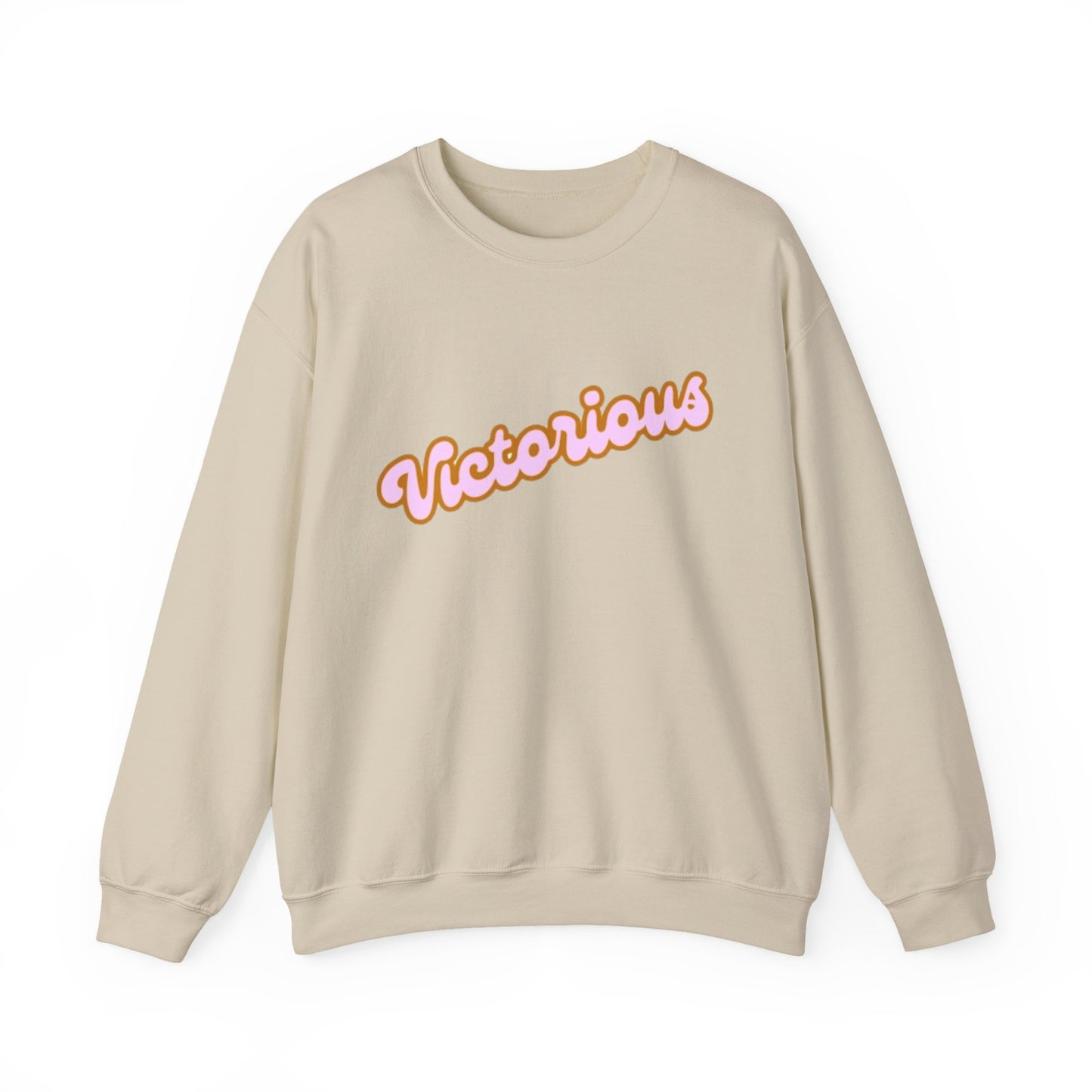 Victorious Crewneck Sweatshirt - Retro Script Pullover