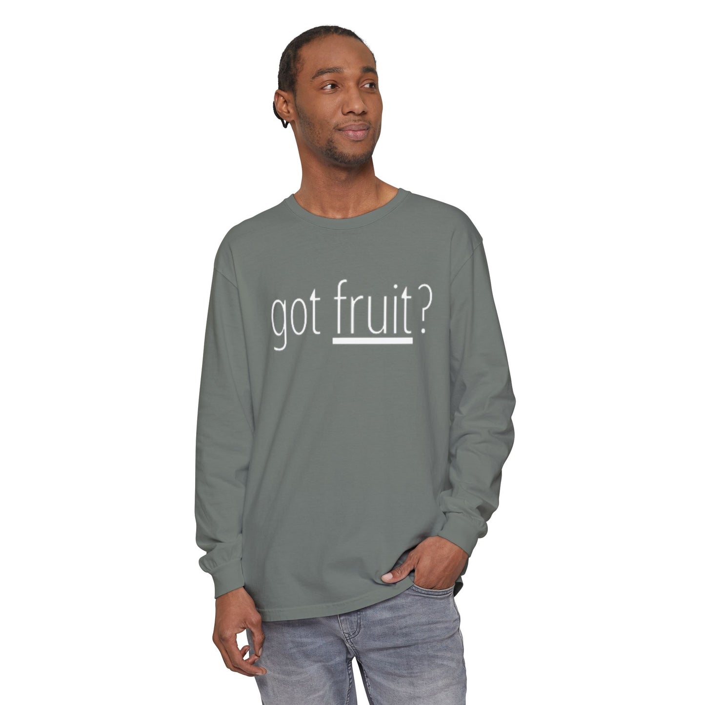 Got Fruit? Long Sleeve Tee — Fruit of the Spirit Christian Shirt