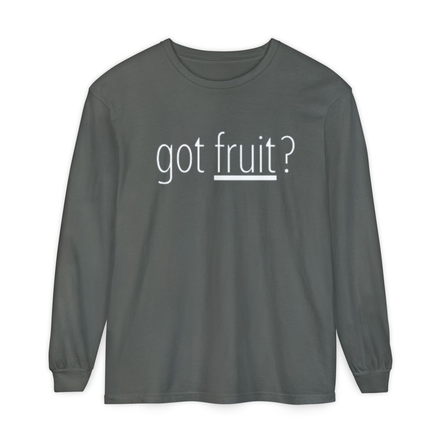 Got Fruit? Long Sleeve Tee — Fruit of the Spirit Christian Shirt