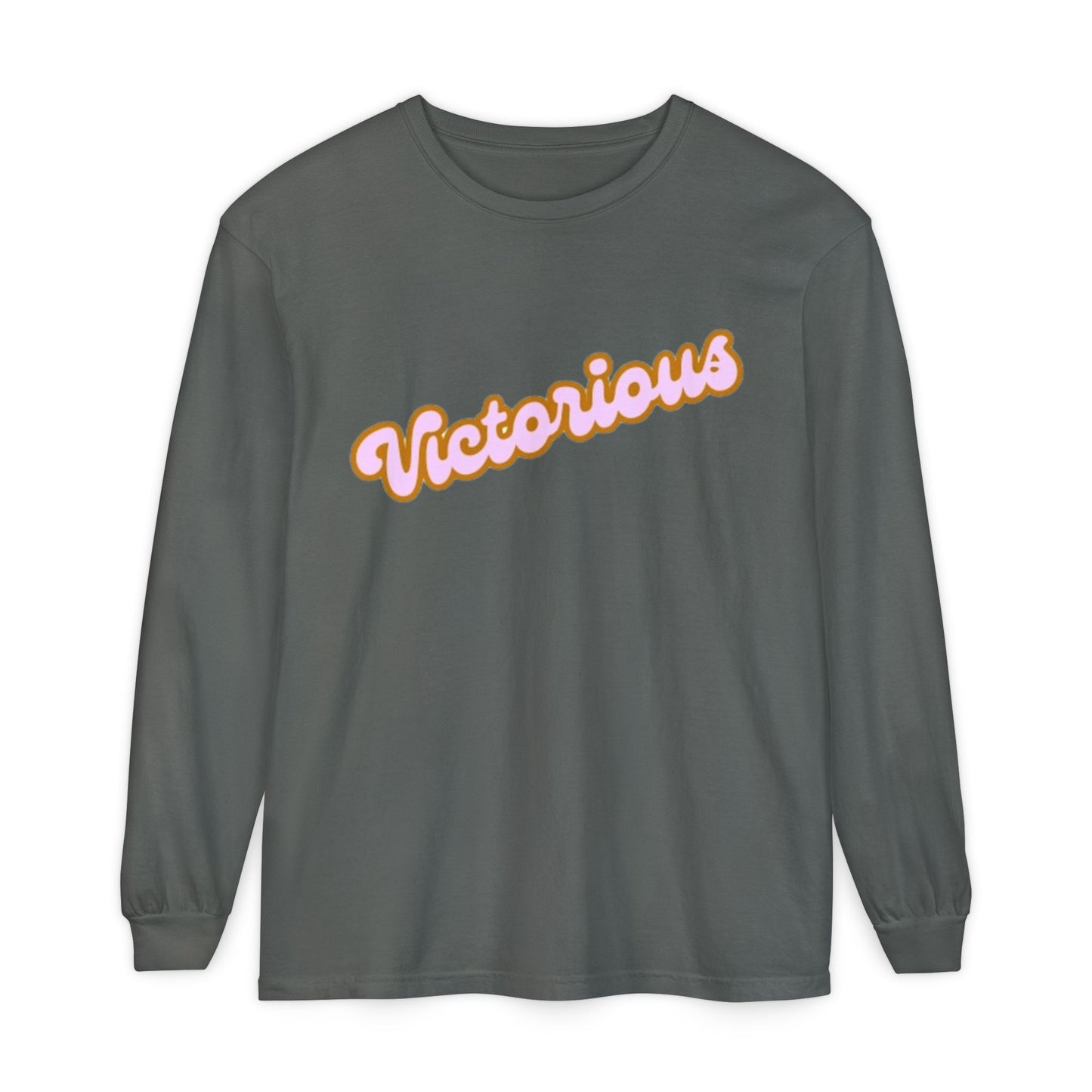 Victorious Long Sleeve Tee — Victory Graphic Long Sleeve Shirt