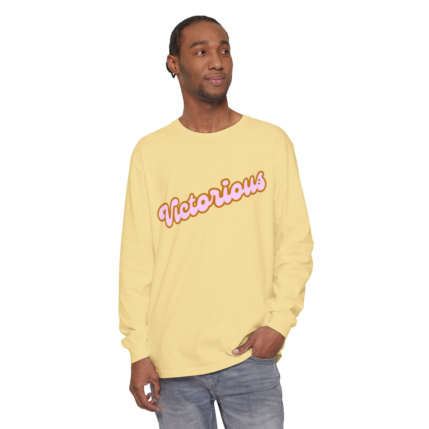 Victorious Long Sleeve Tee — Victory Graphic Long Sleeve Shirt