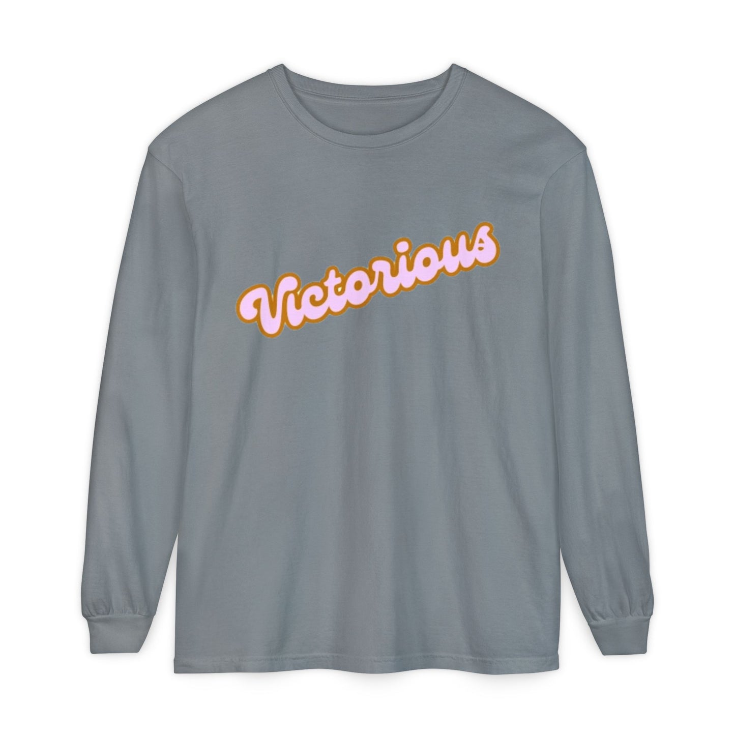 Victorious Long Sleeve Tee — Victory Graphic Long Sleeve Shirt