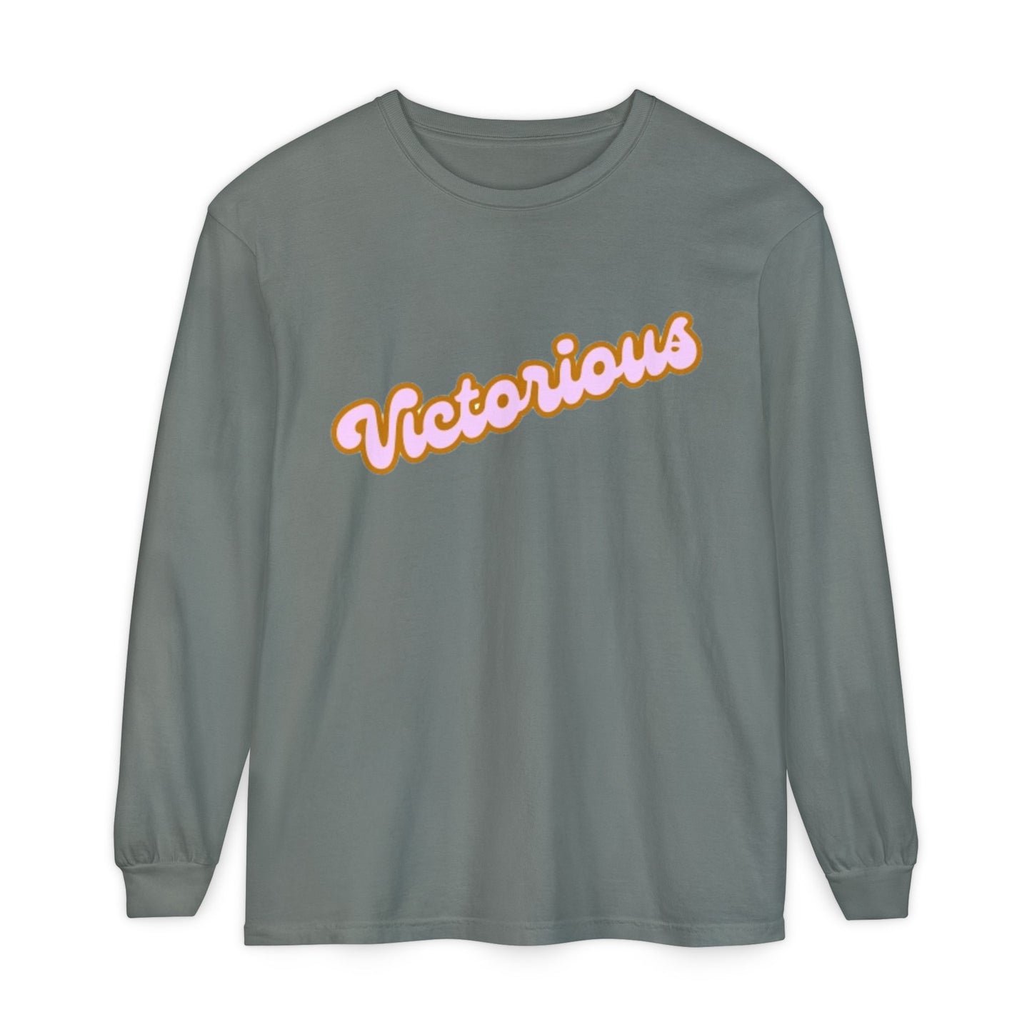 Victorious Long Sleeve Tee — Victory Graphic Long Sleeve Shirt