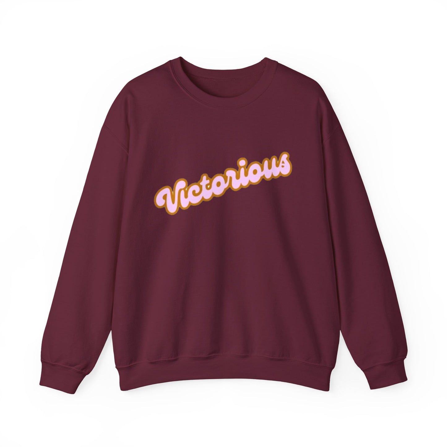 Victorious Crewneck Sweatshirt - Retro Script Pullover
