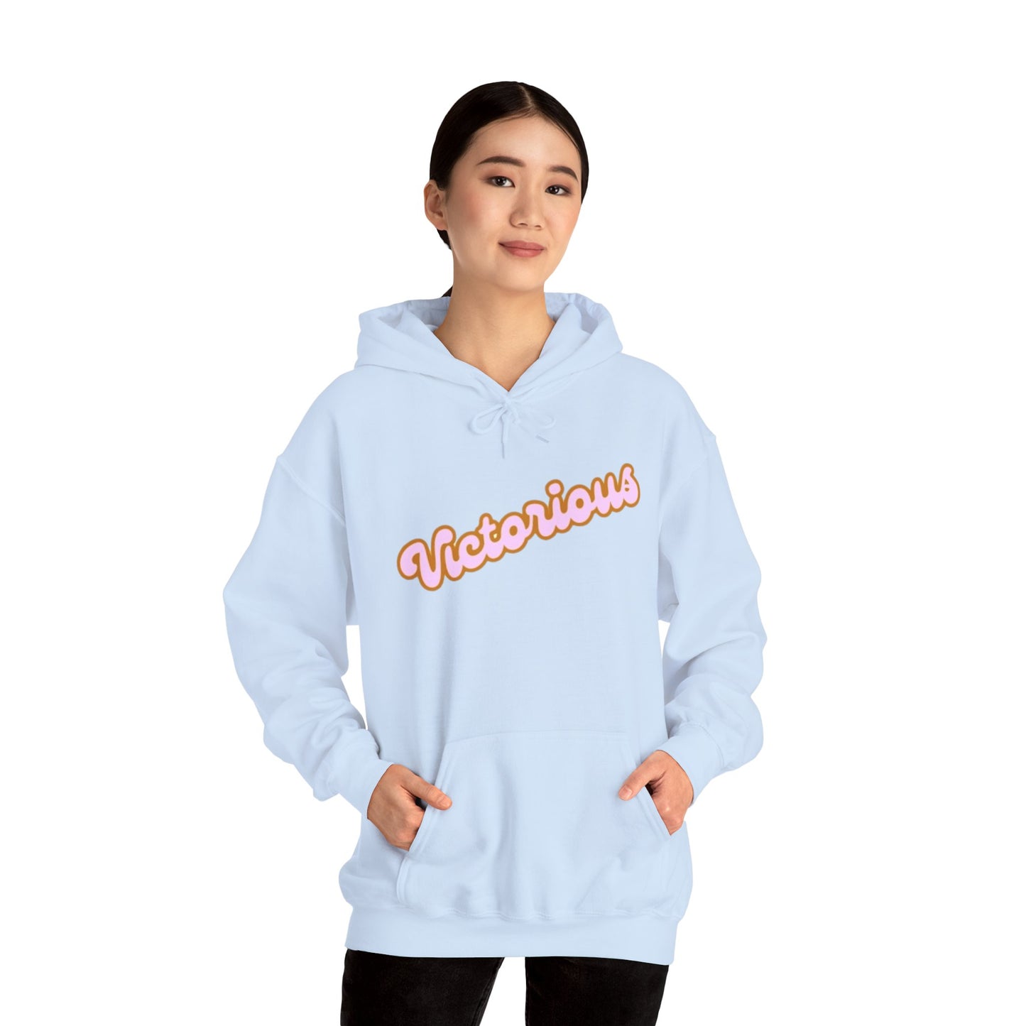 Victorious Hoodie — Inspirational Victory Graphic Hoodie