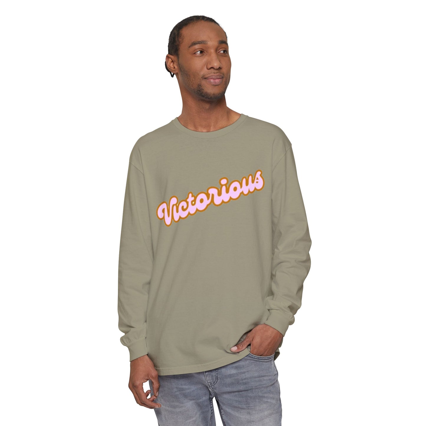 Victorious Long Sleeve Tee — Victory Graphic Long Sleeve Shirt