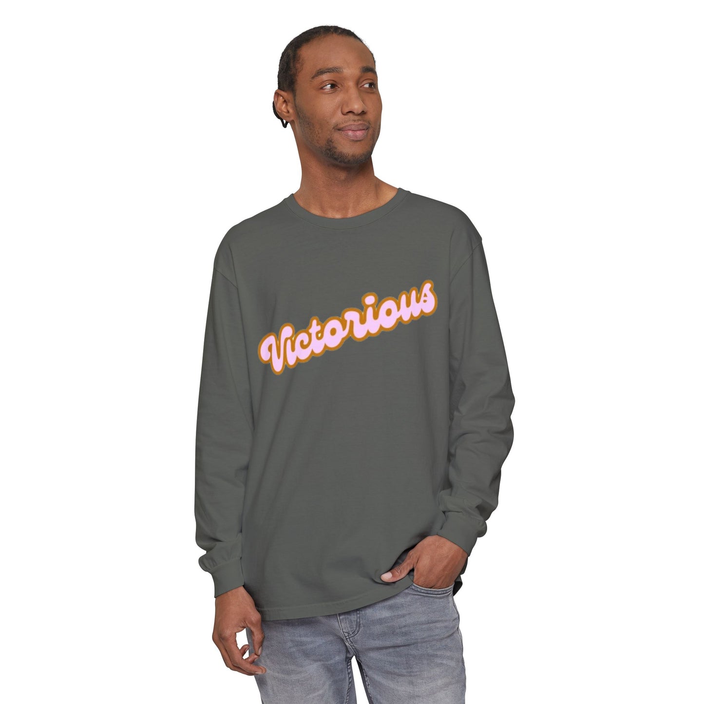 Victorious Long Sleeve Tee — Victory Graphic Long Sleeve Shirt