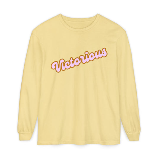 Victorious Long Sleeve Tee — Victory Graphic Long Sleeve Shirt