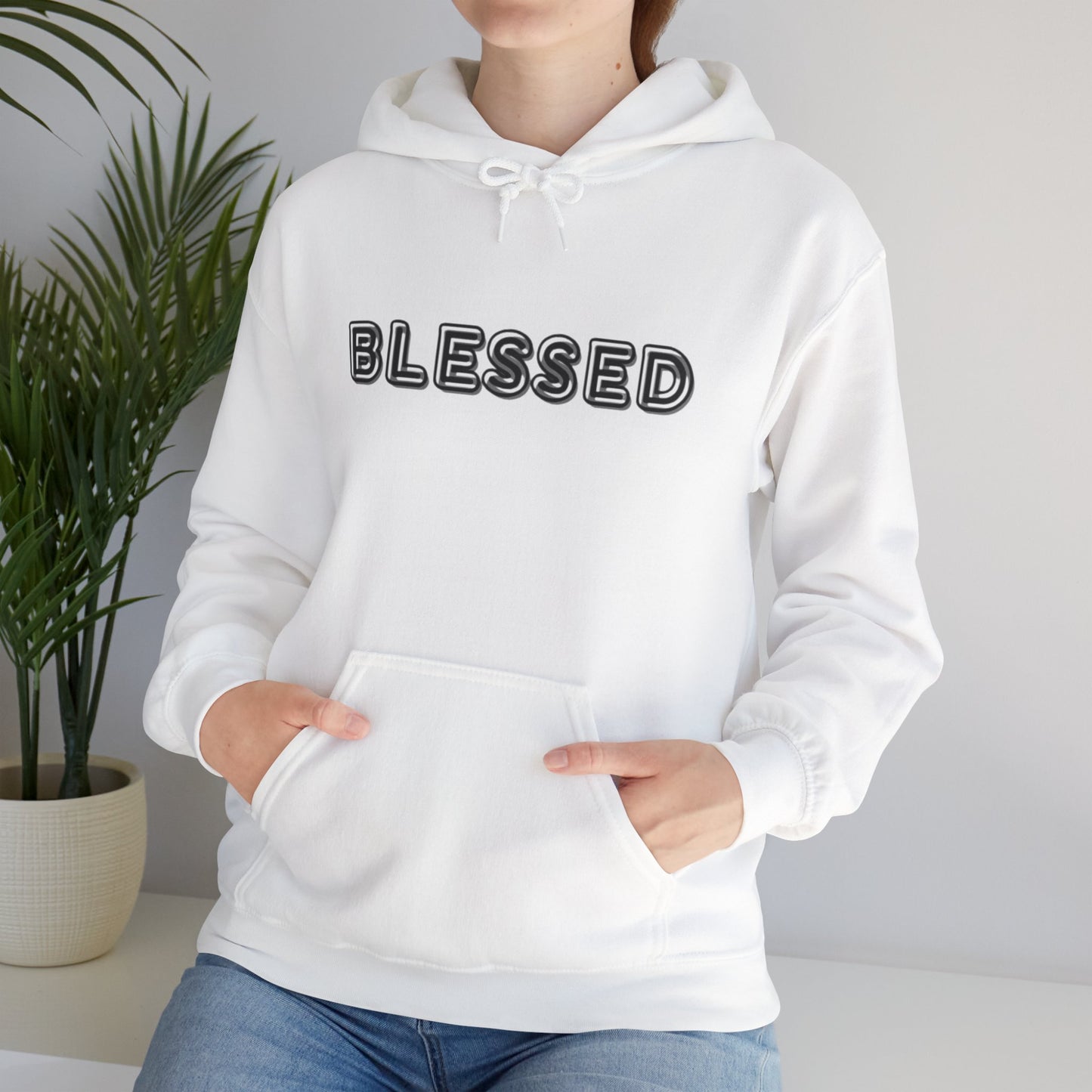 Blessed Hoodie – Religious Graphic Hoodie