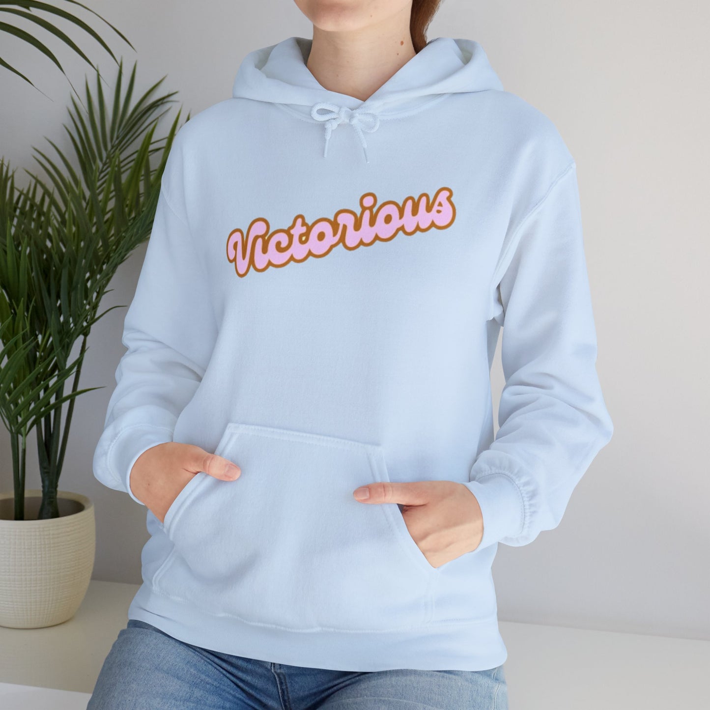 Victorious Hoodie — Inspirational Victory Graphic Hoodie