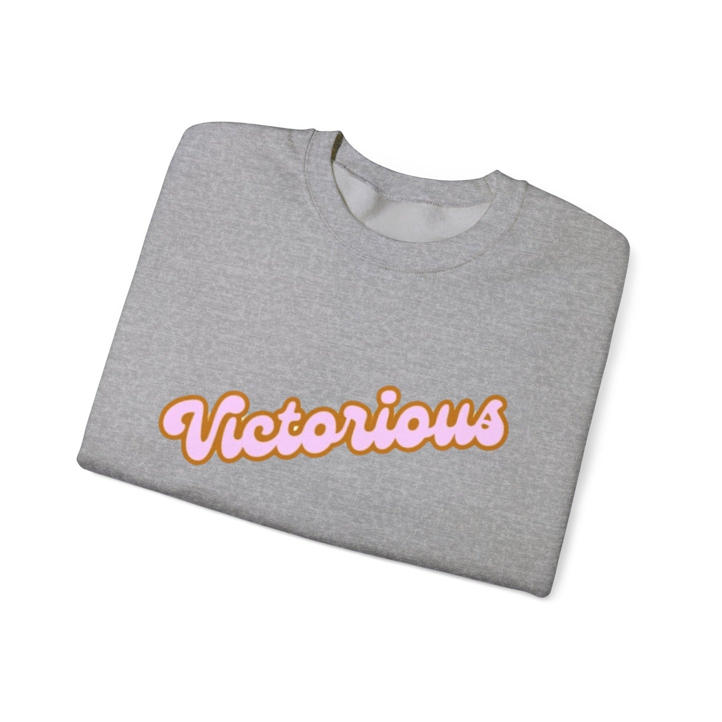 Victorious Crewneck Sweatshirt - Retro Script Pullover
