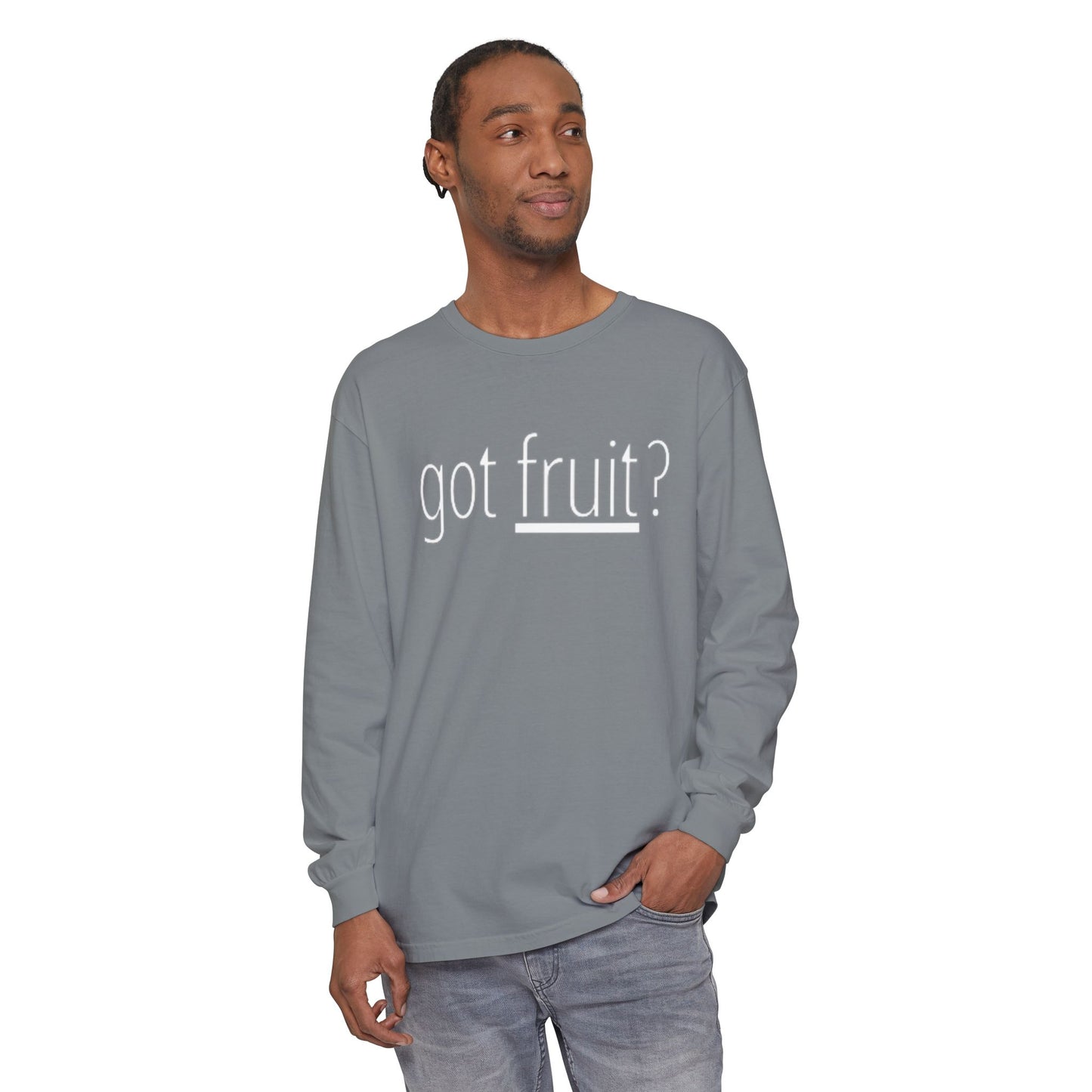 Got Fruit? Long Sleeve Tee — Fruit of the Spirit Christian Shirt