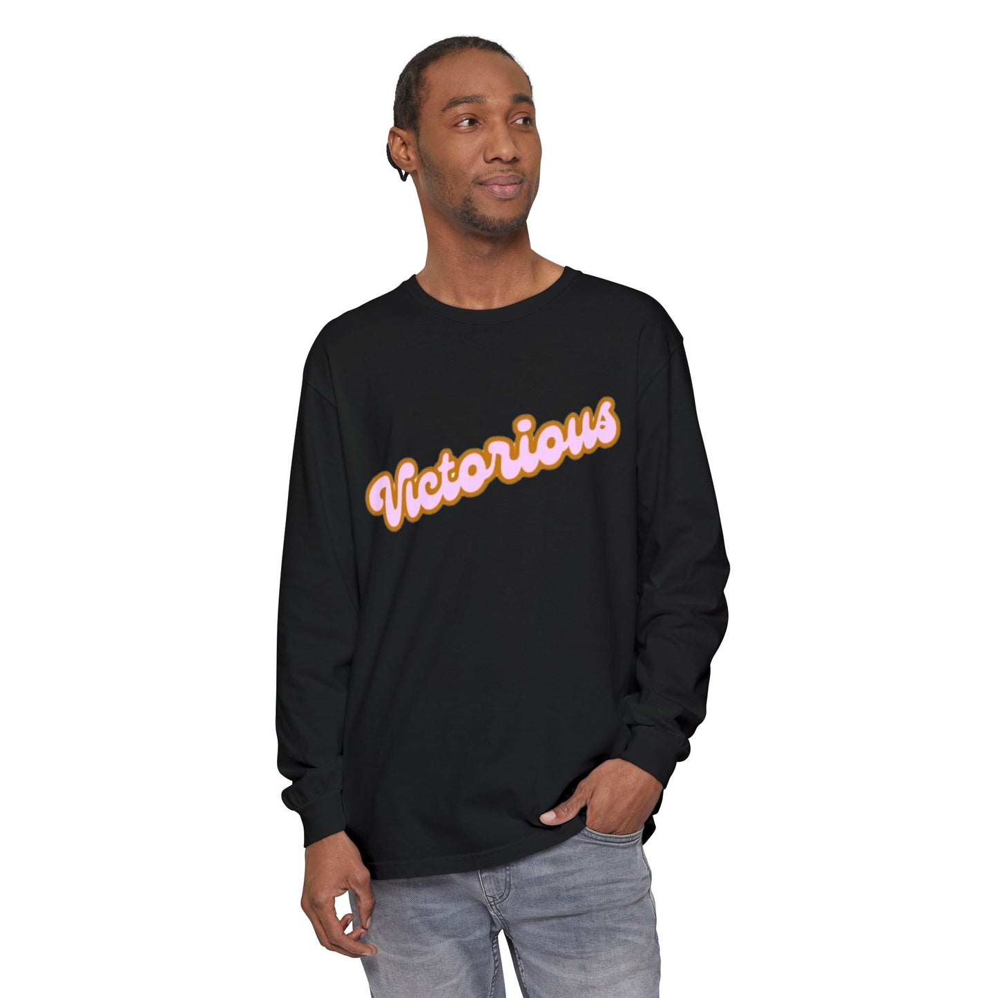 Victorious Long Sleeve Tee — Victory Graphic Long Sleeve Shirt